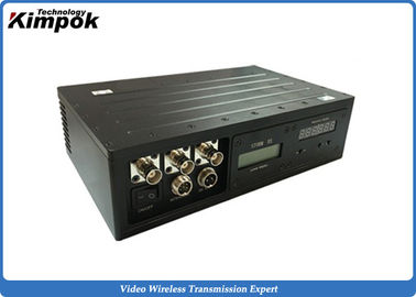 الصين Manpack Wireless Video Sender 5-10 واط جهاز إرسال واستقبال لاسلكي طويل المدى المزود