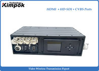 NLOS Wireless COFDM Video Transmitter , HD Digital AV Transmitter with Encryption