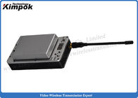 20km Mini UAV Video Link Ultra Low Delay COFDM Wireless Video Transmitter With Battery