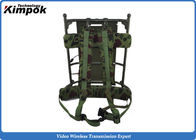 5W Manpack HD COFDM Video Transmitter , Backpack Live Video Wireless Sender 3-5km Range