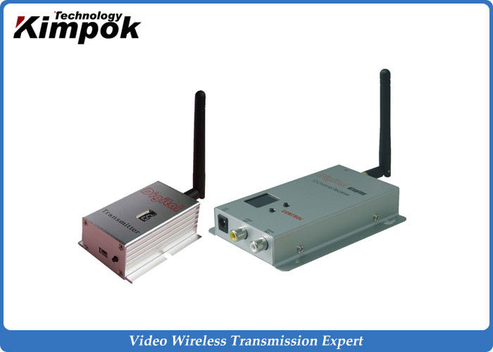 8 Channel Long Distance Video Wireless Transmitter , Long Range Video Transmitter 4000m