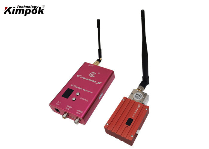 CCTV Wireless Analog Video Transmitter 8 Watt RF Power Real-time Transmission