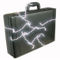 حقيبة سلامة كهربائية من الجلد الطبيعي مع طاقة إخراج 30KV المزود