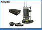 Manpack Wireless Video Sender 5-10 واط جهاز إرسال واستقبال لاسلكي طويل المدى المزود